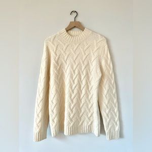 Massimo Dutti crew neck knit sweater LIMITED EDITION